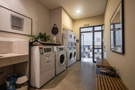 Studio para alugar com 25m², 1 quarto e sem vagaLavanderia