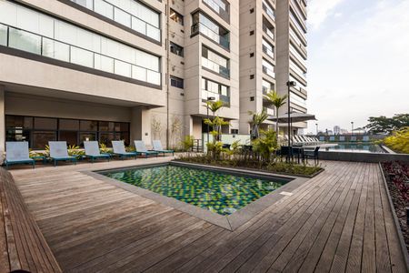 Studio para alugar com 25m², 1 quarto e sem vagaPiscina