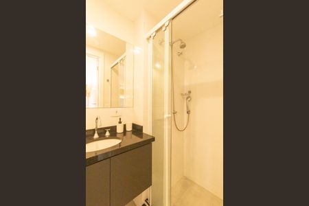 Studio para alugar com 18m², 1 quarto e sem vaga Studio para alugar com 18m², 1 quarto e sem vagaBanheiro Social