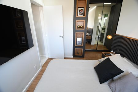 Apartamento à venda com 56m², 2 quartos e 1 vagaQuarto 2 - Suíte