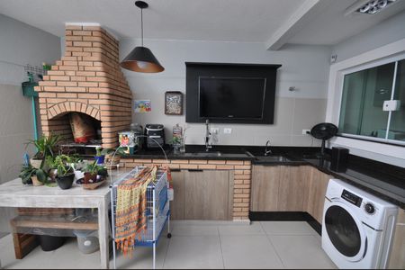 Casa para alugar com 109m², 3 quartos e 2 vagasÁrea comum - Churrasqueira