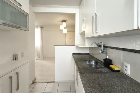 Cozinha de apartamento para alugar com 3 quartos, 62m² em Vila São Bento, Campinas