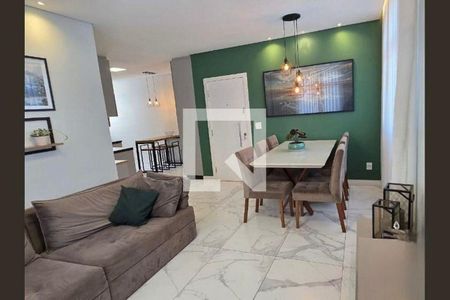 Sala de apartamento para alugar com 3 quartos, 95m² em Jardim America, Belo Horizonte