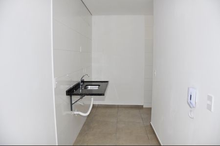 Apartamento à venda com 40m², 2 quartos e 1 vaga Apartamento à venda com 40m², 2 quartos e 1 vagaDetalhe - Cozinha Americana