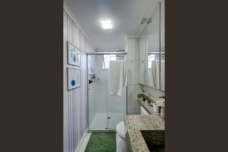 Apartamento à venda com 59m², 2 quartos e 1 vaga Apartamento à venda com 59m², 2 quartos e 1 vagaBanheiro