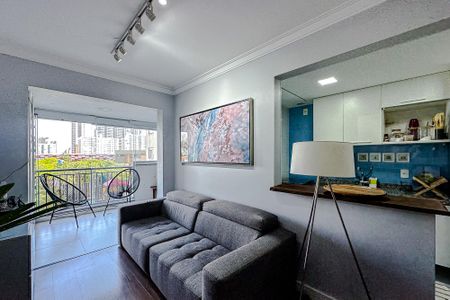 Sala de apartamento à venda com 2 quartos, 59m² em Brás, São Paulo