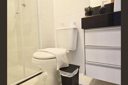 Studio à venda com 37m², 1 quarto e 1 vagaBanheiro Social
