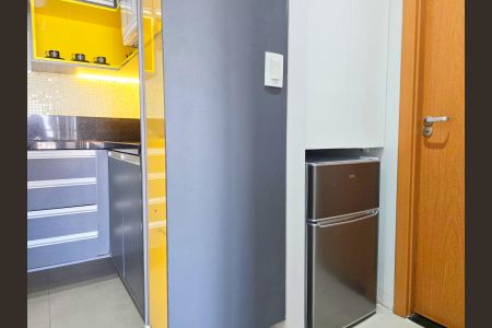 Studio à venda com 37m², 1 quarto e 1 vagaCozinha 