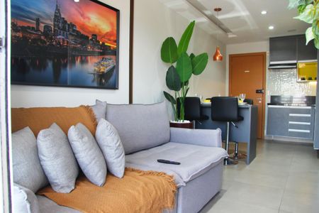 Studio à venda com 37m², 1 quarto e 1 vagaSala 