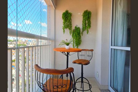 Studio à venda com 37m², 1 quarto e 1 vagaVaranda 