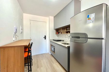 Studio para alugar com 29m², 1 quarto e sem vaga Studio para alugar com 29m², 1 quarto e sem vagaCozinha