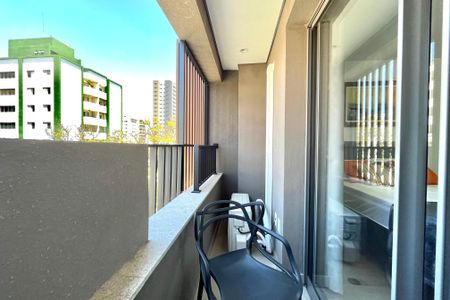 Varanda de kitnet/studio para alugar com 1 quarto, 29m² em Vila Clementino, São Paulo