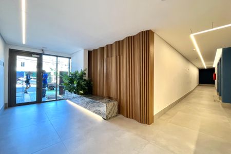 Studio para alugar com 29m², 1 quarto e sem vaga Studio para alugar com 29m², 1 quarto e sem vagaHall social