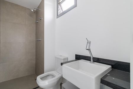 Studio para alugar com 29m², 1 quarto e sem vaga Studio para alugar com 29m², 1 quarto e sem vagaBanheiro Social