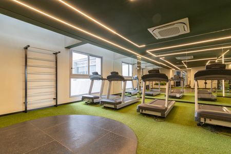 Studio para alugar com 29m², 1 quarto e sem vaga Studio para alugar com 29m², 1 quarto e sem vagaÁrea comum - Academia