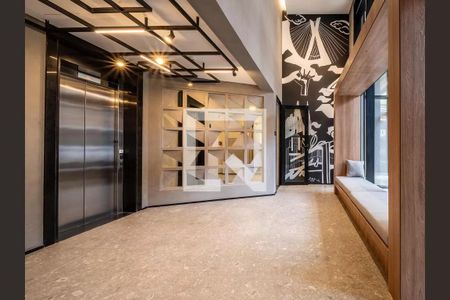 Studio à venda com 25m², 1 quarto e sem vaga Studio à venda com 25m², 1 quarto e sem vagaHall de Entrada