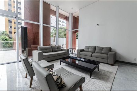 Apartamento para alugar com 55m², 1 quarto e 1 vagaHall social