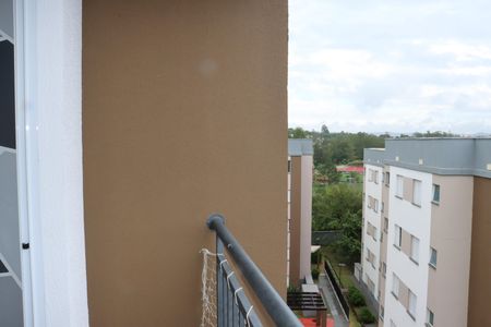 Varanda da Sala de apartamento para alugar com 2 quartos, 47m² em Vila Monte Serrat, Cotia