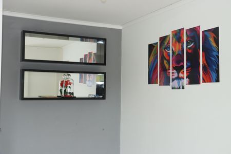 Sala de apartamento para alugar com 2 quartos, 47m² em Vila Monte Serrat, Cotia