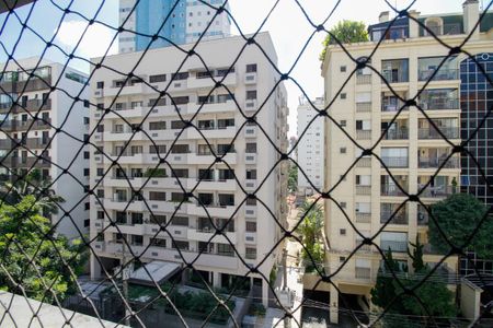 Vista do Quarto de apartamento para alugar com 1 quarto, 40m² em Jardim Paulista, São Paulo