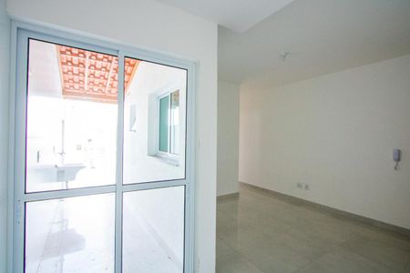 Sala/Cozinha de apartamento à venda com 2 quartos, 60m² em Vila Alzira, Santo André