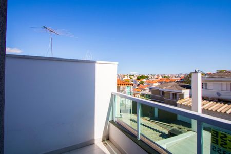 Varanda do quarto 1 de apartamento à venda com 2 quartos, 60m² em Vila Alzira, Santo André