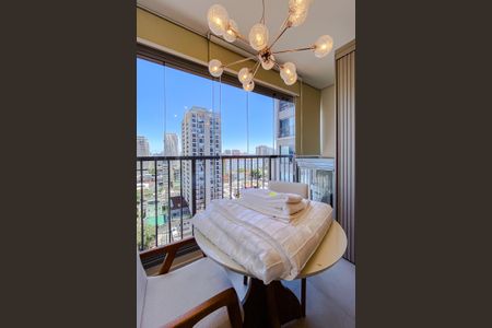 Apartamento para alugar com 28m², 1 quarto e sem vagaVaranda