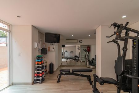 Apartamento à venda com 119m², 3 quartos e 2 vagas Apartamento à venda com 119m², 3 quartos e 2 vagasÁrea comum - Academia