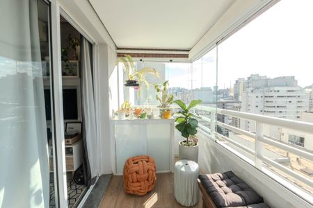 Sacada de apartamento à venda com 1 quarto, 36m² em Bela Vista, São Paulo
