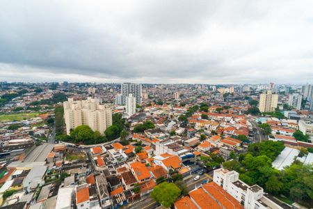 Vista da Sacada da Sala de apartamento à venda com 1 quarto, 50m² em Vila Paulista, São Paulo