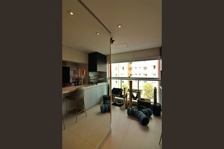 Varanda Gourmet de apartamento à venda com 2 quartos, 79m² em Baeta Neves, São Bernardo do Campo
