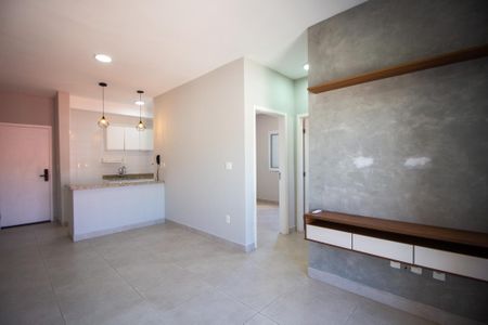 Sala de apartamento para alugar com 2 quartos, 54m² em Vila Barcelona, Sorocaba