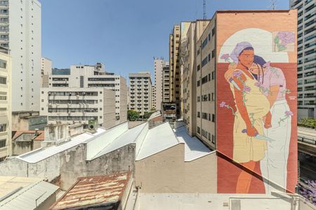 Vista de apartamento para alugar com 1 quarto, 46m² em República, São Paulo