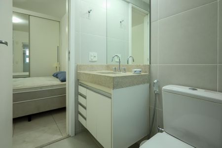 Apartamento para alugar com 54m², 1 quarto e 1 vaga Apartamento para alugar com 54m², 1 quarto e 1 vagaBanheiro da Suíte