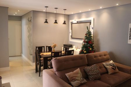 Sala de apartamento à venda com 3 quartos, 87m² em Barcelona, São Caetano do Sul