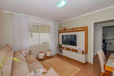 Sala de apartamento à venda com 1 quarto, 58m² em Jardim Dona Leopoldina, Porto Alegre