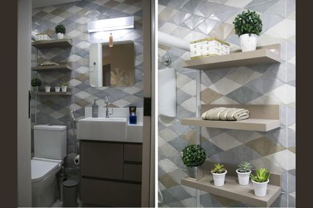 Banheiro de apartamento à venda com 1 quarto, 38m² em Bela Vista, São Paulo