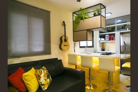Sala de apartamento à venda com 1 quarto, 38m² em Bela Vista, São Paulo
