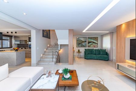 Casa de condomínio à venda com 347m², 3 quartos e 3 vagasSala 1