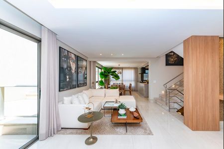 Casa de condomínio à venda com 347m², 3 quartos e 3 vagasSala 1