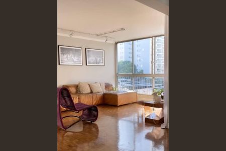 Sala de apartamento para alugar com 3 quartos, 170m² em Cerqueira César, São Paulo