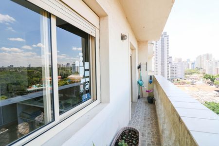 Varanda de apartamento à venda com 3 quartos, 110m² em Santo Amaro, São Paulo