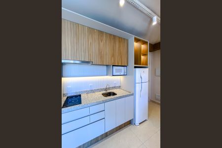 Studio à venda com 28m², 1 quarto e sem vaga Studio à venda com 28m², 1 quarto e sem vagaCozinha