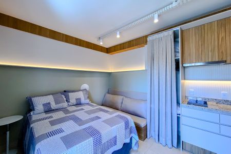 Studio à venda com 28m², 1 quarto e sem vaga Studio à venda com 28m², 1 quarto e sem vagaSala/Quarto