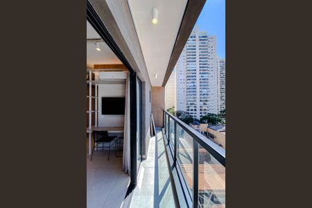 Varanda de kitnet/studio à venda com 1 quarto, 28m² em Mooca, São Paulo
