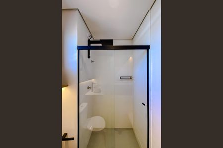 Studio à venda com 28m², 1 quarto e sem vaga Studio à venda com 28m², 1 quarto e sem vagaBanheiro