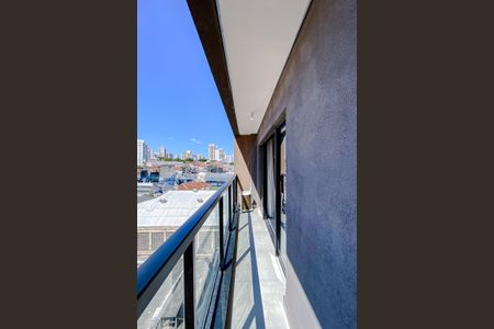 Varanda de kitnet/studio à venda com 1 quarto, 28m² em Mooca, São Paulo