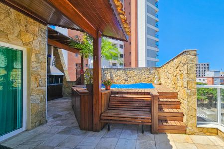 Varanda de apartamento para alugar com 2 quartos, 190m² em Jardim Praiano, Guarujá