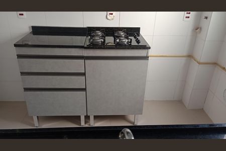 Cozinha de apartamento à venda com 2 quartos, 39m² em Canudos, Novo Hamburgo