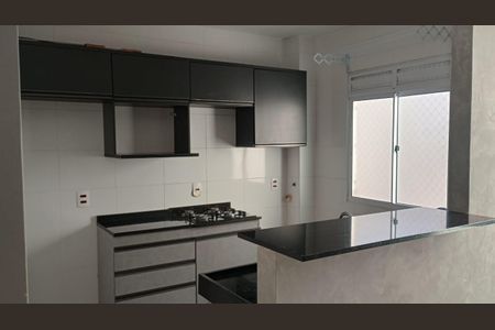 Cozinha de apartamento à venda com 2 quartos, 39m² em Canudos, Novo Hamburgo